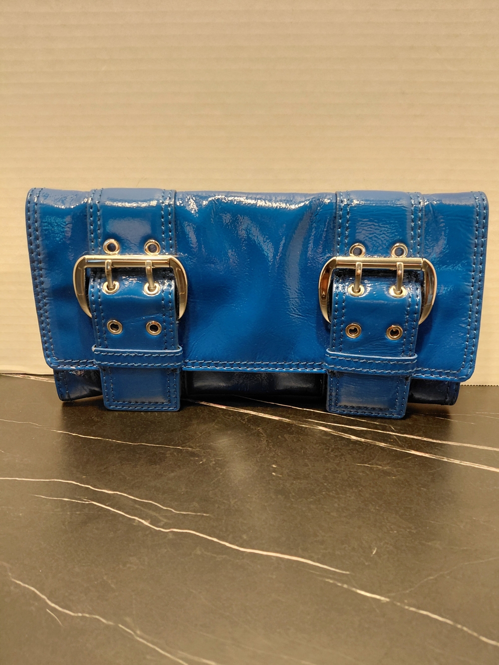 Michael Kors Royal Blue Clutch